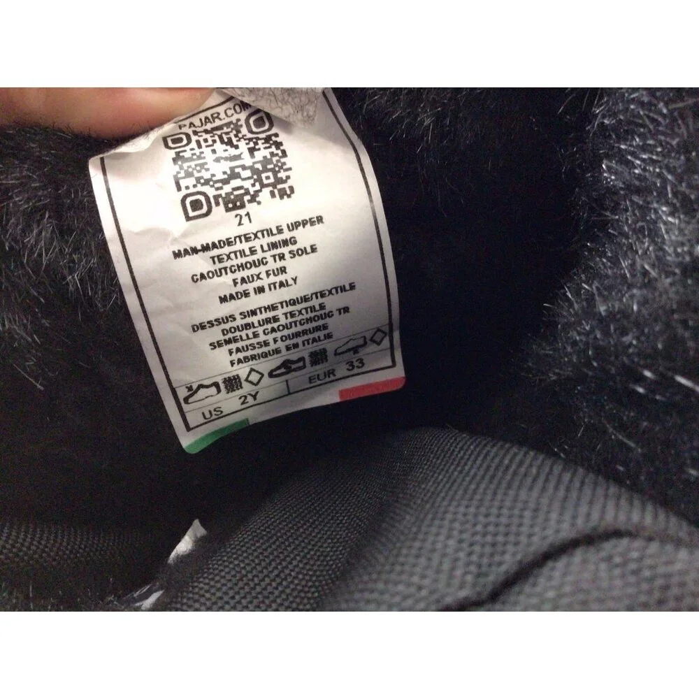 Pajar Winter Snow Boots Kids 2 NEW